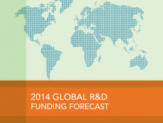 2014年全球研發經費預測 中國2022年超美國